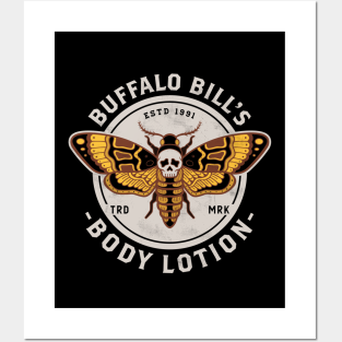 Silence Of The Lambs Wall Art - Buffalo Bill's Body Lotion - Vintage Distressed Horror by Nemons